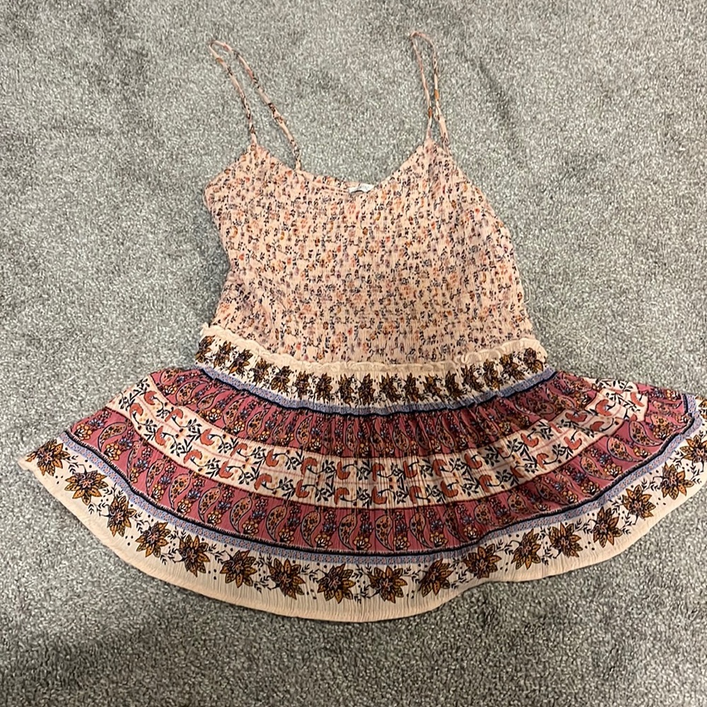 Pink colorful top